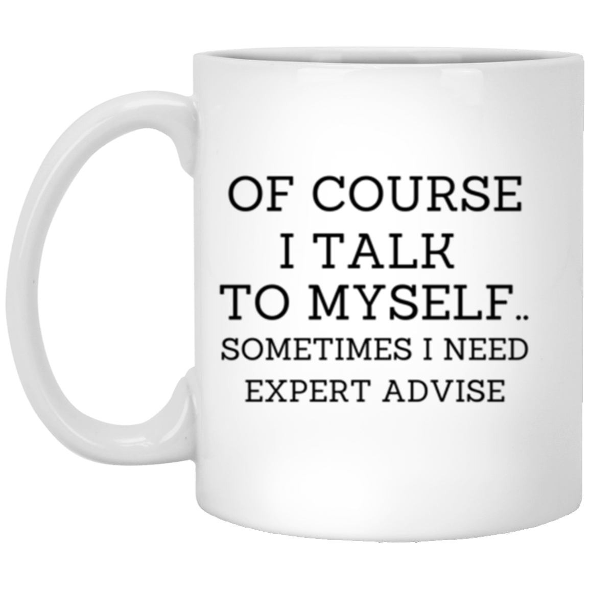 EXPERT ADVICE - White Mug