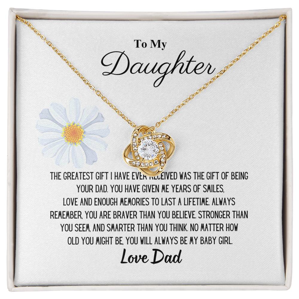 To My Daughter - Love Knot