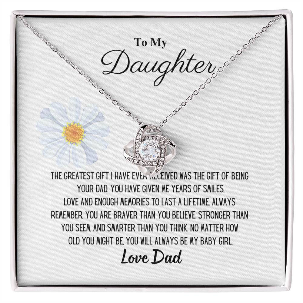 To My Daughter - Love Knot