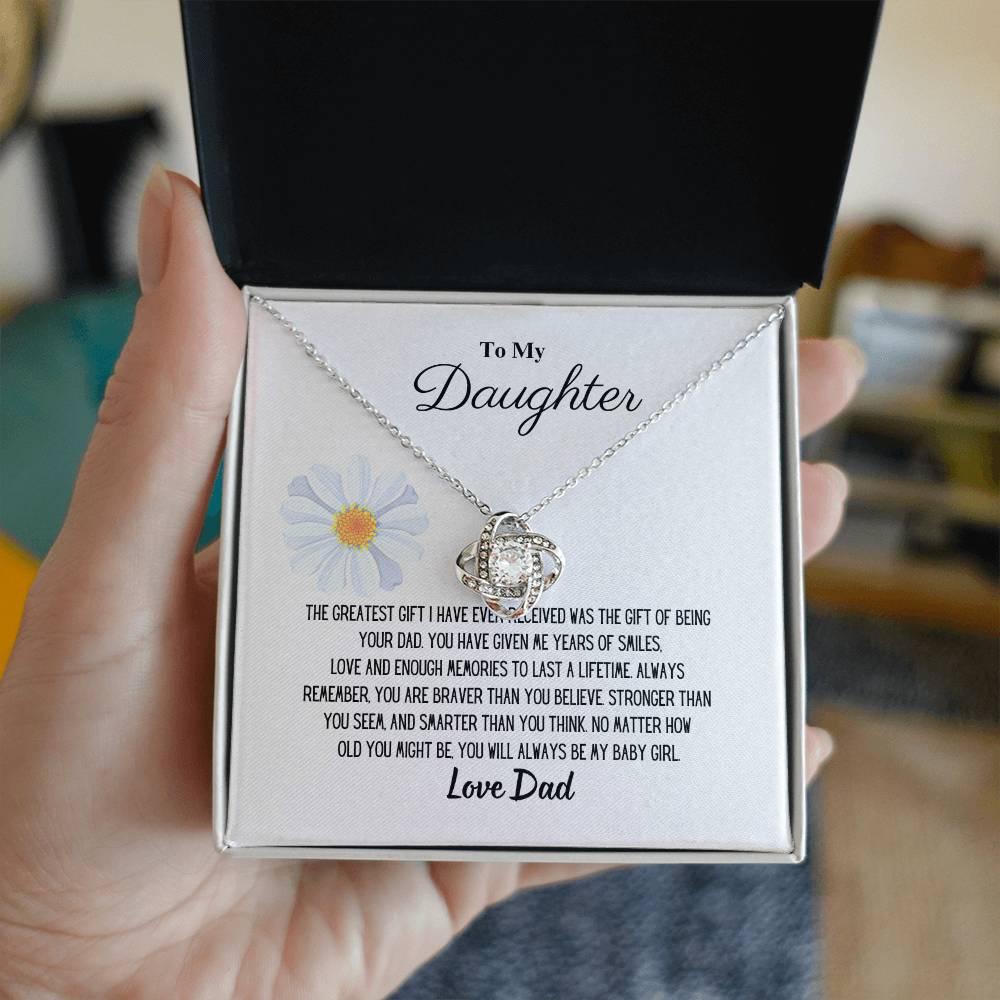 To My Daughter - Love Knot