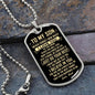 My Son | Never Forget - Dog Tag
