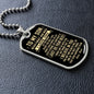 My Son | Never Forget - Dog Tag