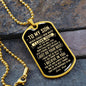 My Son | Never Forget - Dog Tag