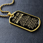 My Son | Never Forget - Dog Tag