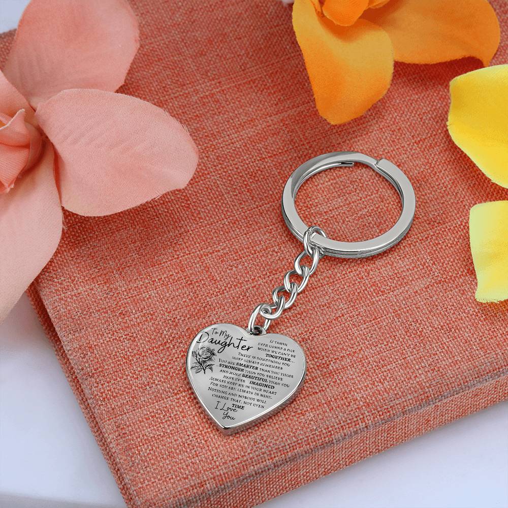 Beautiful Daughter Key Chain