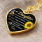 TO MY DAUGHTER Key Chain