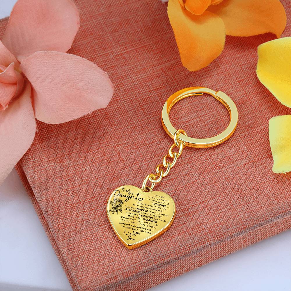 Beautiful Daughter Key Chain