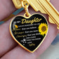 TO MY DAUGHTER Key Chain