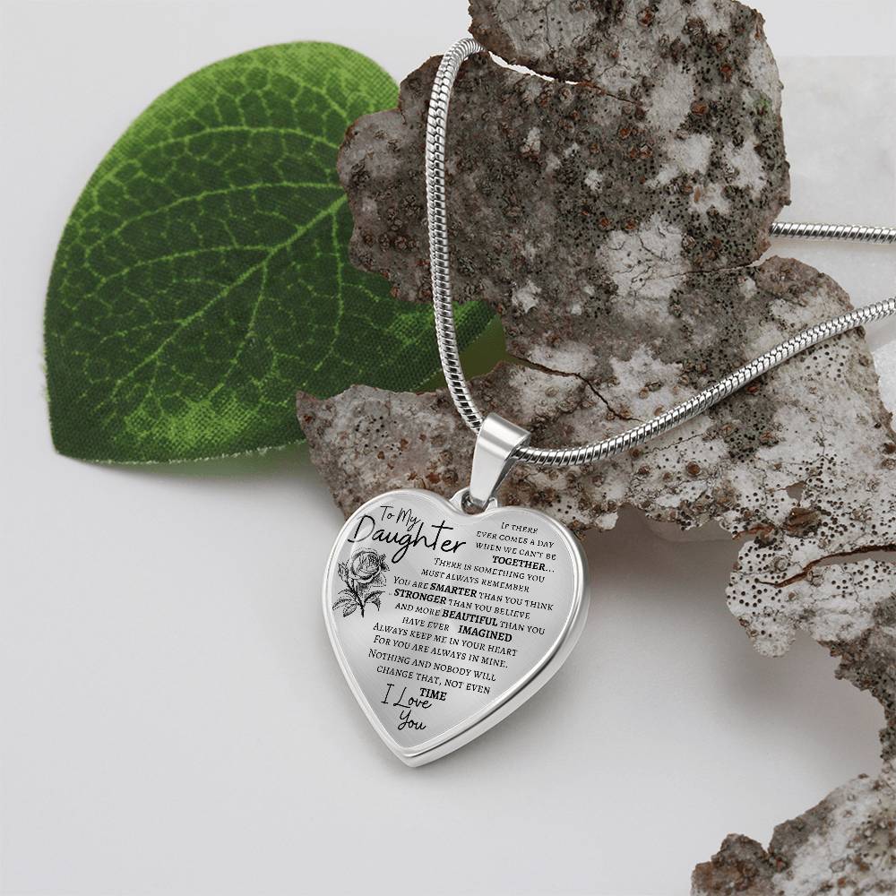 To My Daughter Necklace