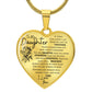 To My Daughter Necklace