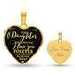 For My Daughter Forever Necklace