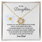 To My Daughter - Love Knot